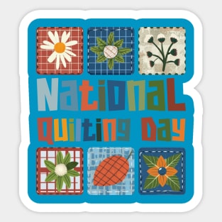 National Quilting Day – March Sticker